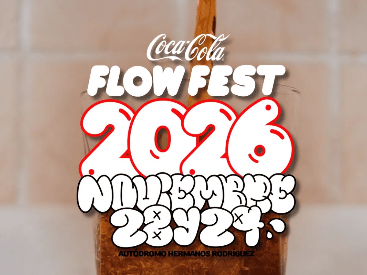 Coca-Cola Flow Fest 2026: Fechas confirmadas en Autódromo Hermanos Rodríguez