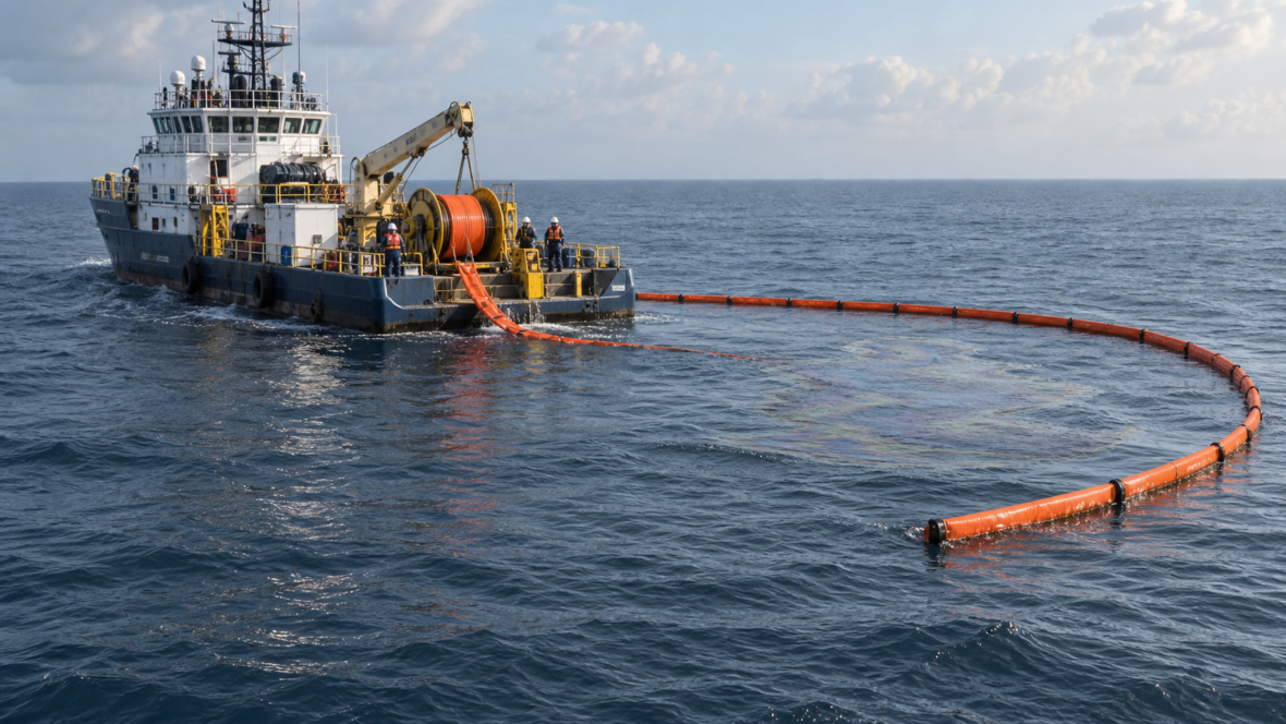 Pemex aísla ducto marino y mantiene contención en Campeche