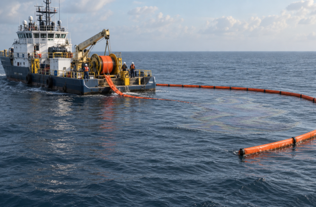 Pemex aísla ducto marino y mantiene contención en Campeche